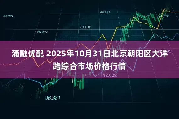 涌融优配 2025年10月31日北京朝阳区大洋路综合市场价格行情